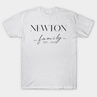 Newton Family EST. 2020, Surname, Newton T-Shirt